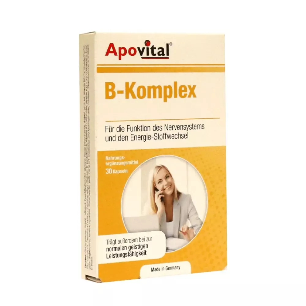 کپسول ب کمپلکس آپوویتال 30 عددی