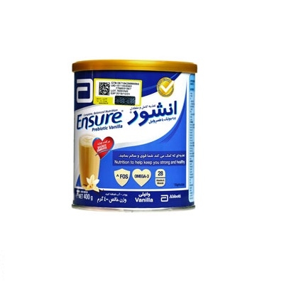 پودر مکمل غذایی انشور ابوت مناسب برای همه افراد (5 سال به بالا) 400گرم