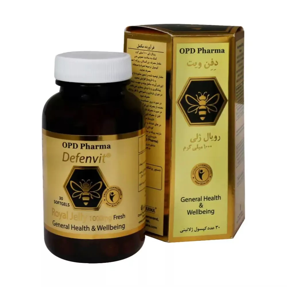 کپسول نرم دفن ویت رویال ژلی او پی دی فارما 30 عددی
