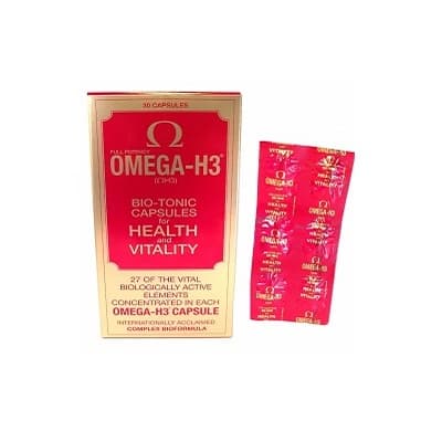 کپسول روغن ماهی امگا اچ 3 ویتابیوتیکس