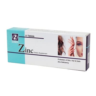 قرص زینک دینه 30 عددی