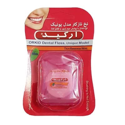 نخ دندان نازکتر مدل یونیک ارکید 50 متر