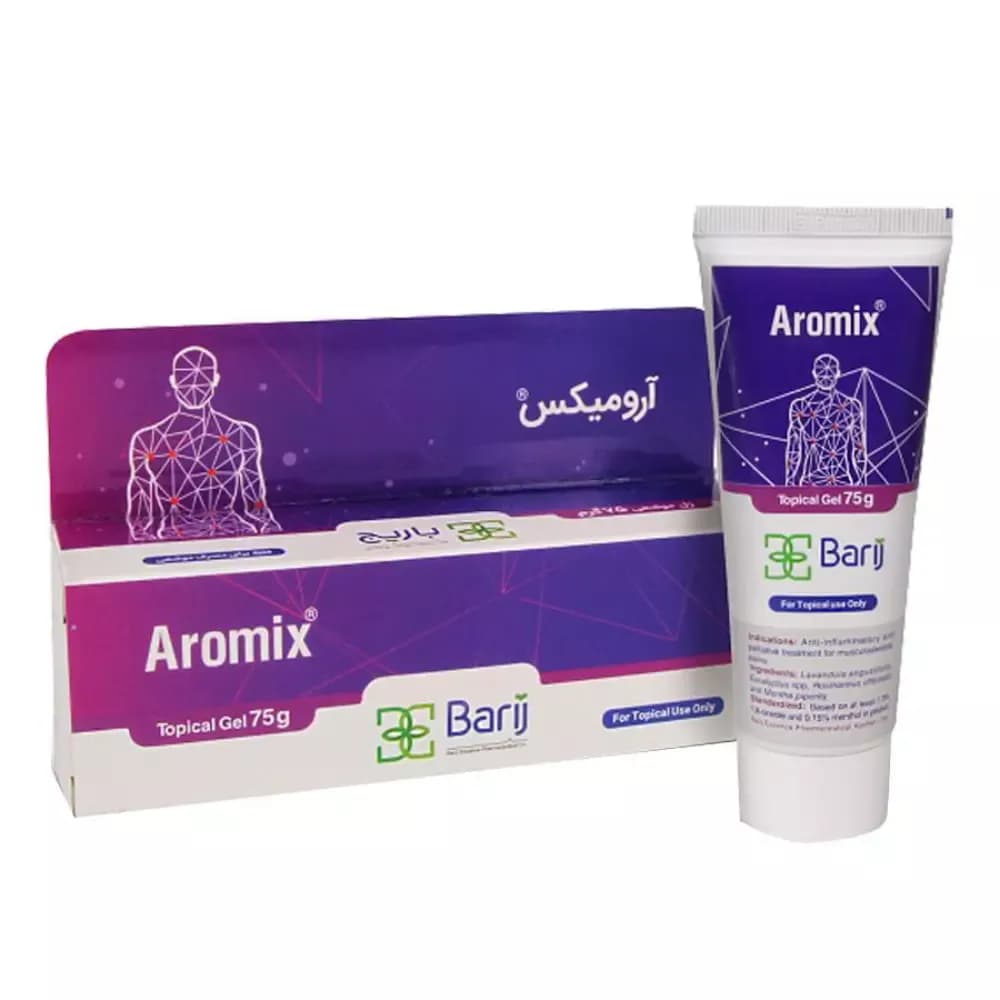 ژل موضعی آرومیکس باریج اسانس 75 گرم