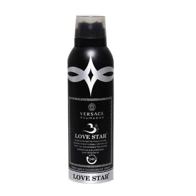 اسپری مردانه لاو استار مدل VERSACE POUR HOMME  200 میلی لیتر