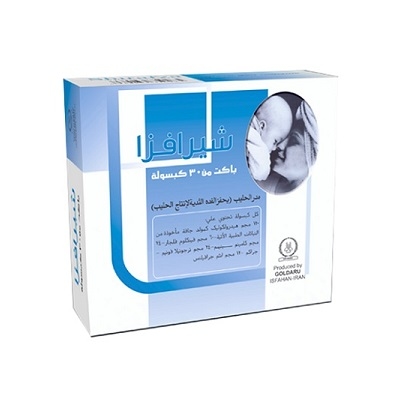 کپسول شیرافزا گل دارو 30 عددی