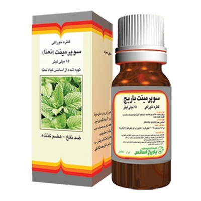 قطره خوراکی سوپرمینت باریج اسانس 15 میلی لیتر