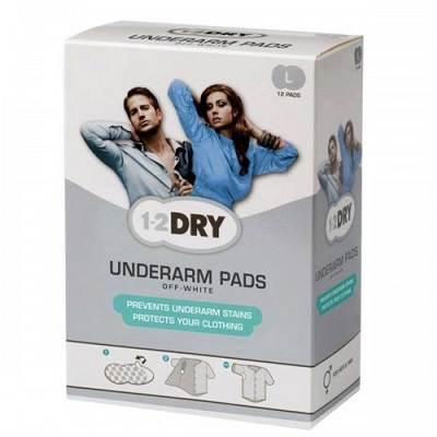 1-2DRY Underarm pads