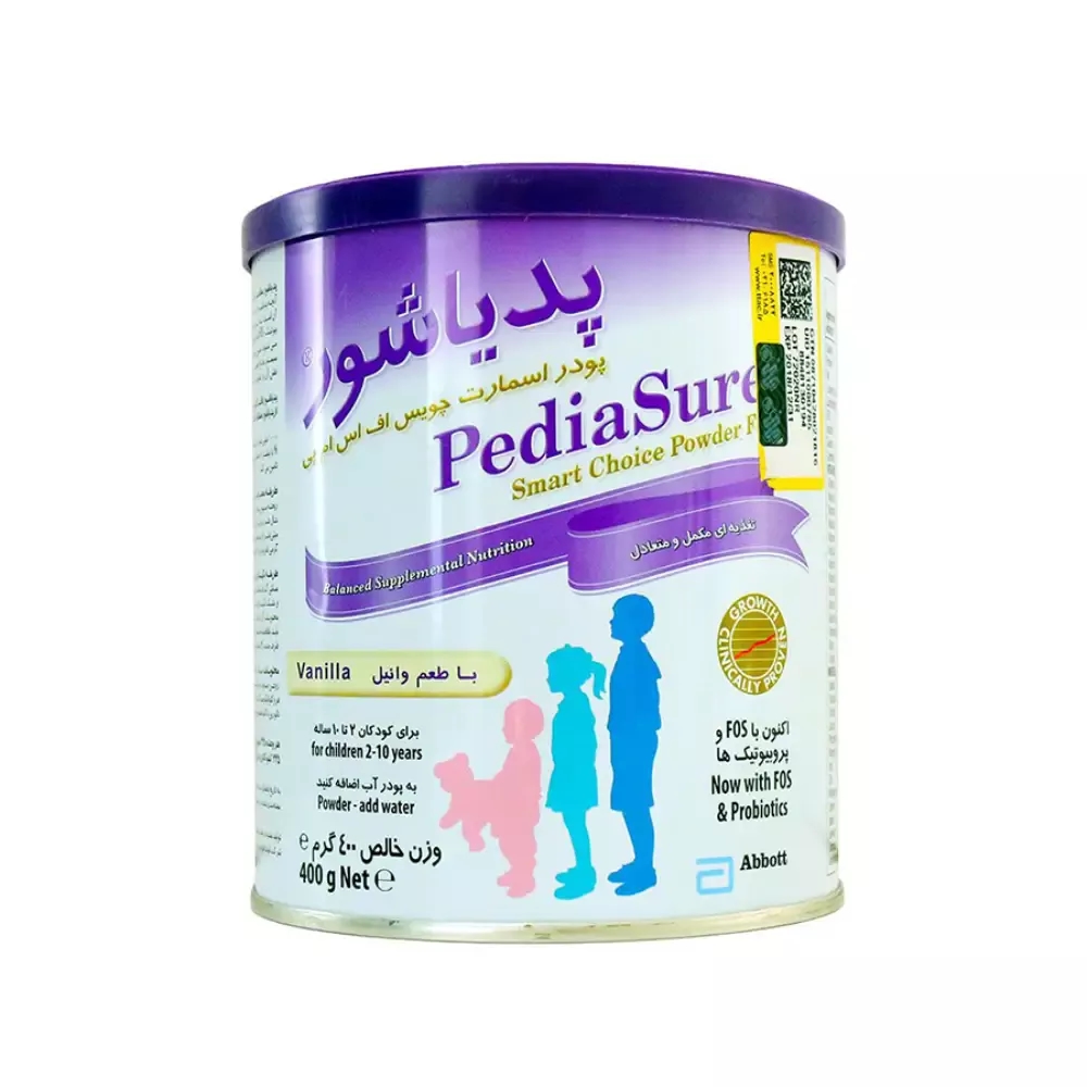 پودر مکمل غذایی پدیاشور ابوت مناسب کودکان 2 تا 10 سال 400 گرم