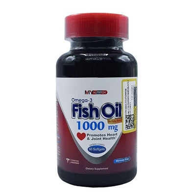 کپسول امگا۳_فیش اویل ۱۰۰۰ میلی گرم مای نوتریشن 60 عددی
