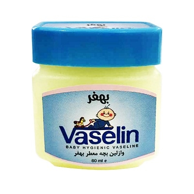 وازلین بچه معطر بهفر مناسب پوشک خشک 60 میلی لیتر