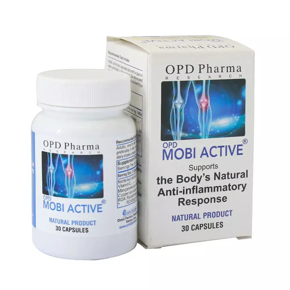 کپسول موبی اکتیو او پی دی فارما 30 عددی
