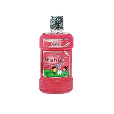 دهانشویه کودک ایرشا با طعم توت فرنگی 250 میلی لیتر