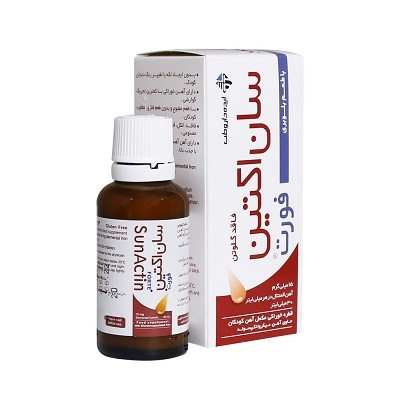 قطره آهن سان اکتین فورت ایده دارو طب 30 میلی لیتر
