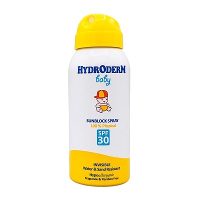 اسپری ضد آفتاب کودکان SPF30 هیدرودرم 100 میلی لیتر