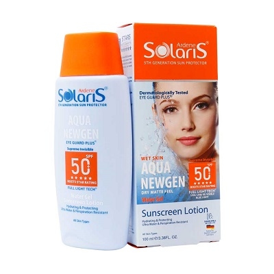 لوسیون ضد آفتاب نیوژن SPF50 سولاریس آردن 100 میلی لیتر