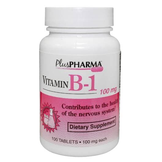 قرص ویتامین ب 1 پلاس فارما 300 میلی گرم 100 عددی