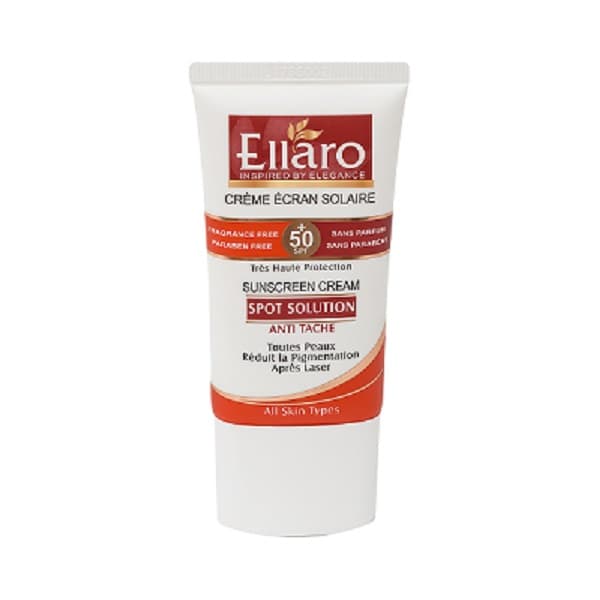کرم ضد آفتاب و ضد لک الارو SPF 50 مدل اسپات سولوشن 40 میلی لیتر