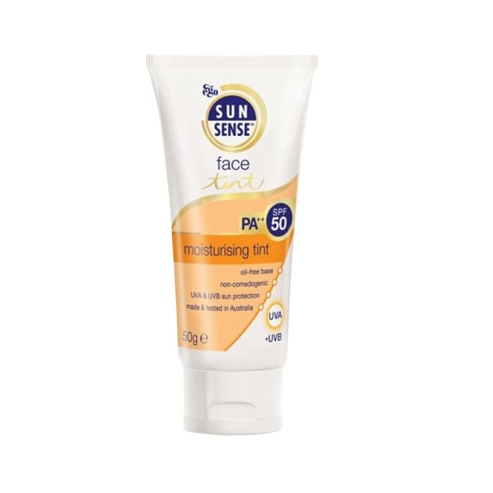 کرم ضد آفتاب و مرطوب کننده رنگی سان سنس SPF50 ایگو مناسب پوست های مختلط و چرب 50 میلی لیتر