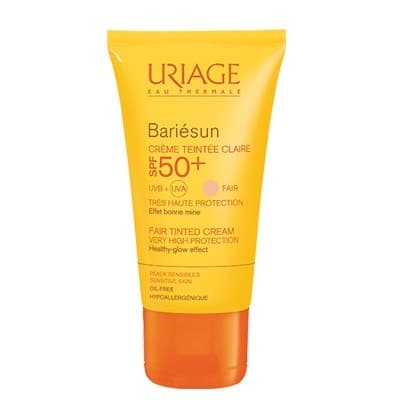 کرم ضد آفتاب فاقد چربی بری سان SPF50 بژ روشن اوریاژ مناسب پوست حساس 50 میلی لیتر
