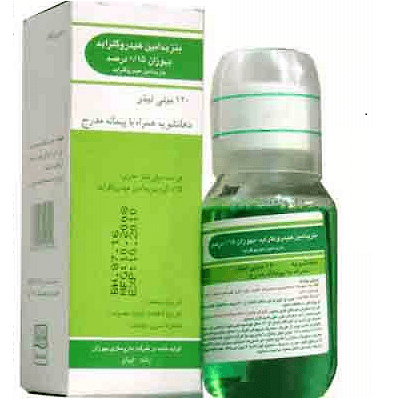 دهانشویه بنزید آمین هیدرو کلراید بهوزان 15/. درصد، 120 میلی لیتر