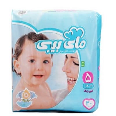 پوشک بچه سایز 5 مای بی بی