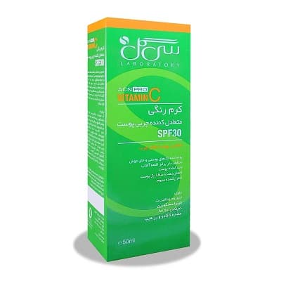 کرم رنگی متعادل کننده چربی پوست SPF30 سی گل مناسب پوست چرب 50 میلی لیتر