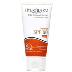 کرم ضد آفتاب رنگی SPF 60 فیزیکال