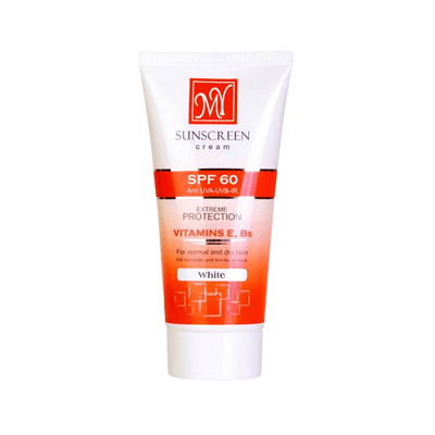 کرم ضد آفتاب بدون رنگ SPF 60 مای مناسب پوست های خشک و معمولی 50 میلی لیتر