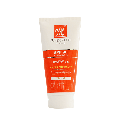 کرم ضد آفتاب رنگی SPF90 مای مناسب پوست معمولی و خشک 50 میلی لیتر