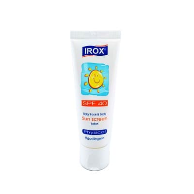 لوسیون ضد آفتاب کودک SPF40 ایروکس 100 گرم