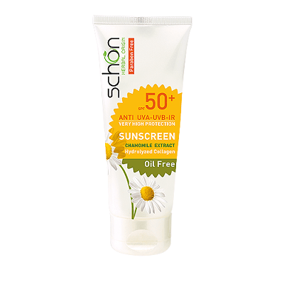 کرم ضد آفتاب فاقد چربی شون ⁺SPF50 مناسب پوست های مختلط و چرب 50 میلی لیتر