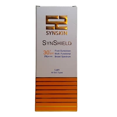 فلوئید ضدآفتاب ساین شیلد SPF30 ساین اسکین مناسب انواع پوست 50 گرم