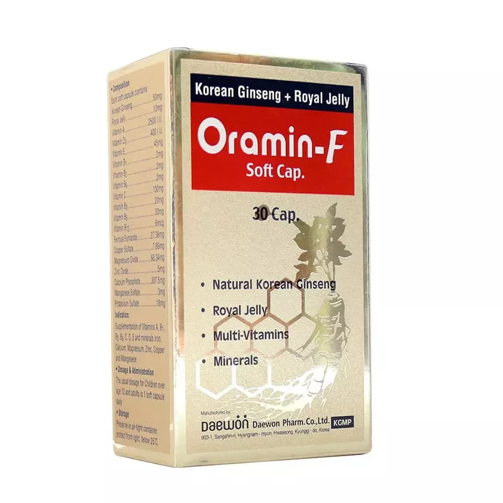 کپسول ژلاتینی نرم اورامین اف دوون فارم 30 عددی