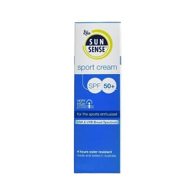 کرم ضد آفتاب سان سنس اسپرت SPF50 کیووی ایگو مناسب پوست های خشک 50 میلی لیتر