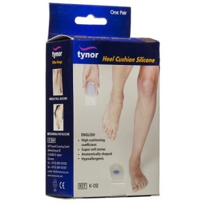 پد خار پاشنه سیلیکونی سایز کوچک K-02 تاینور 1 عددی