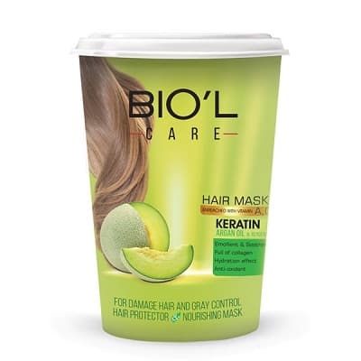 ماسک موی تغذیه کننده و آبرسان فوق العاده قوی طالبی بیول مناسب کنترل تارهای خاکستری موهای آسیب دیده 500 میلی لیتر
