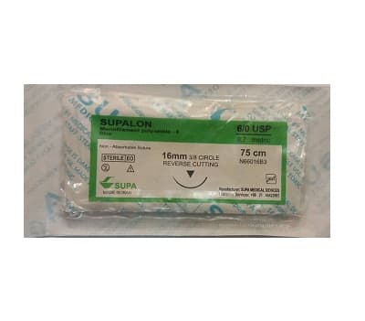 نخ بخیه نایلونی 6/0 سوپا