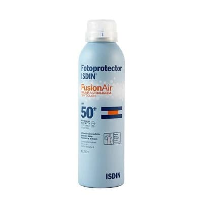 اسپری ضد آفتاب فیوژن ایر SPF50 ایزدین مناسب انواع پوست 200 میلی لیتر
