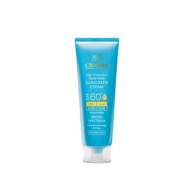 کرم ضد آفتاب فاقد چربی SPF60 سینره مناسب انواع پوست 50 میلی لیتر