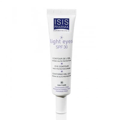 کرم دور چشم لایت آیز SPF30 آیسیس فارما مناسب انواع پوست 15 میلی لیتر