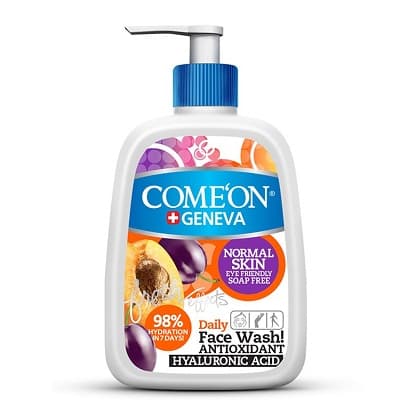 شوینده روزانه صورت جنوا کامان مناسب پوست نرمال 500 میلی لیتر