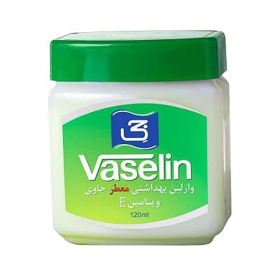 وازلین بهداشتی معطر حاوی ویتامین ای جی 120 میلی لیتر