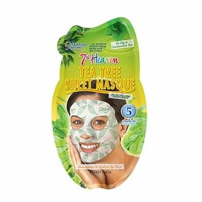 ماسک نقابی درخت چای سون هیون مناسب پوست چرب و مختلط 1 عددی