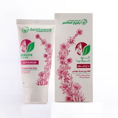 کرم ترک پا حاوی ژرانیوم باریج اسانس 50 میلی لیتر