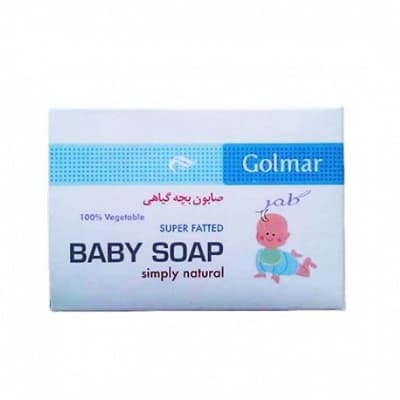 صابون بچه گیاهی گلمر مناسب انواع پوست 80 گرم