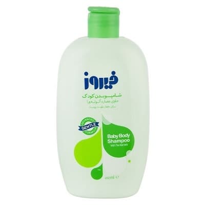 شامپو بدن کودک فیروز حاوی عصاره آلوئه ورا 450 میلی لیتر