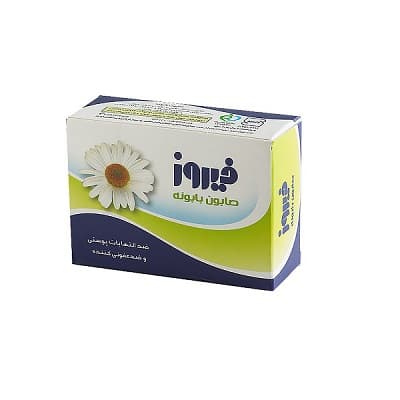 صابون بابونه فیروز مناسب پوست های خشک و حساس 120 گرم