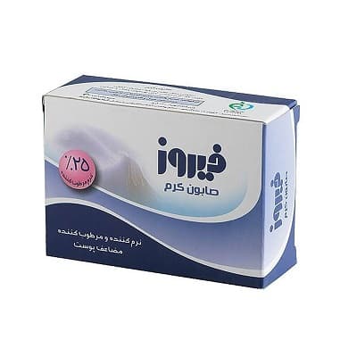 صابون کرم دار 25 درصد 120 گرمی فیروز