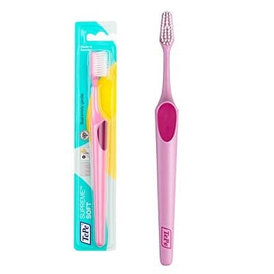 مسواک سوپریم نرم تپه صورتی
