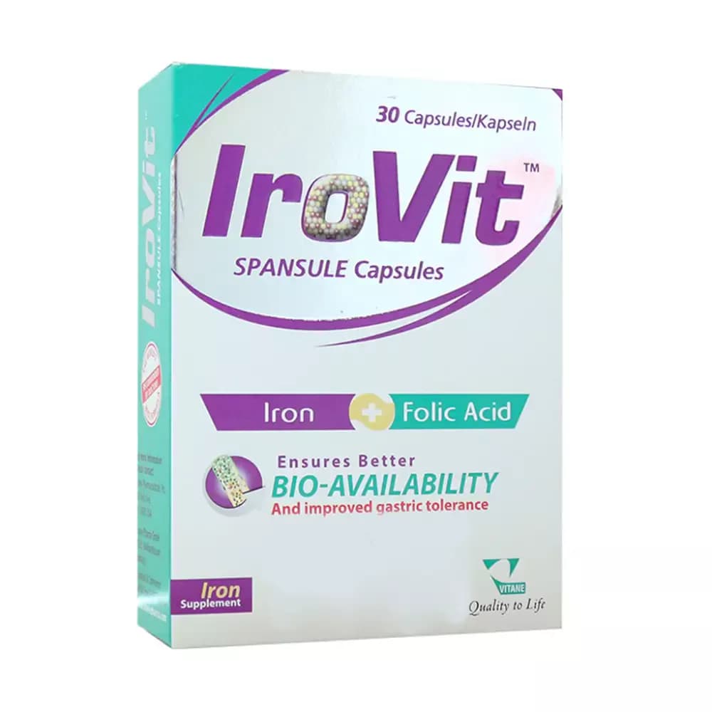 کپسول آیرویت ویتان 30 عددی